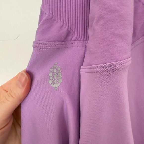 NWT NEW Free People Movement Good Karma Purple Workout Dress Size Medium - Picture 7 of 9